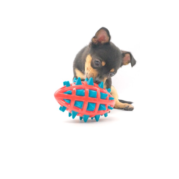 Eco-Friendly TPR Original Flavor Solid Pattern Dog Toy-Interactive Pineapple Ball Teeth Cleaning Feature for A — Chew Toy wholesale from Zootail