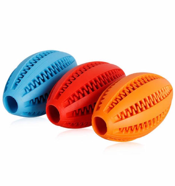 Durable Eco-Friendly Luxury TPR Interactive Chew Toy Ball for Dogs Teeth Cleaning Exercise & Anxiety Relief — Chew Toy wholesale from Zootail