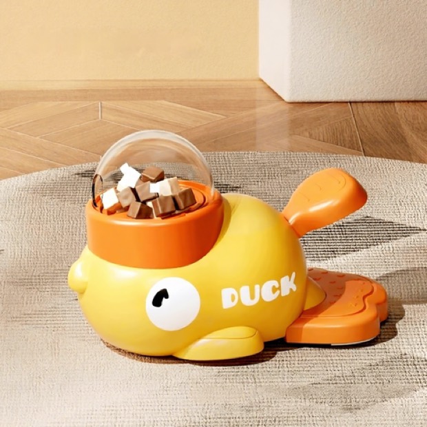 Little Duck Food Dispenser for Cats & Dogs Interactive Training Automatic Toy Solid Pattern PVC Material — Water Cup wholesale from Zootail
