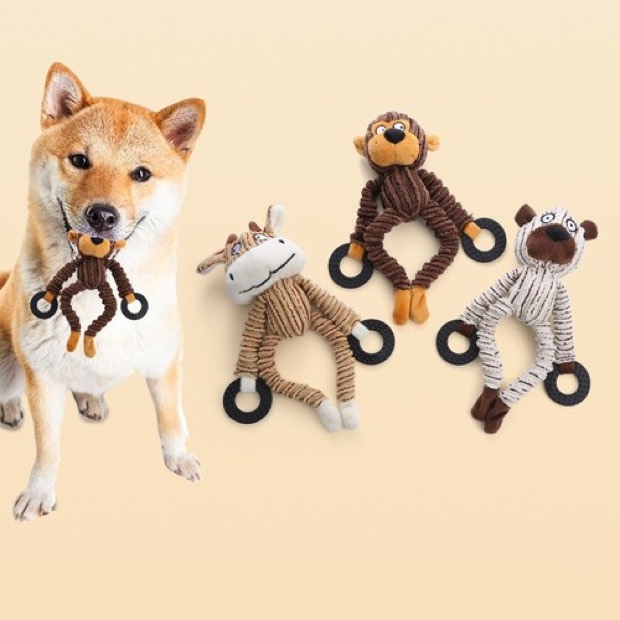 Xingrang Dog Toy Bestseller Plush Interactive Chew & Teeth-Cleaning Toy G004 — Chew Toys wholesale from Zootail