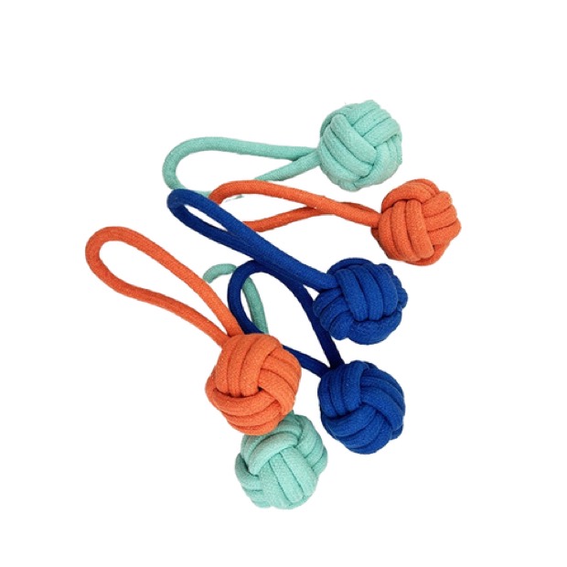 Hengtuo Simple Factory Wholesale Eco-Friendly Cotton Rope Small Outdoor Use Pet Chew Dog Toys Hot Selling — Chew Toys wholesale from Zootail