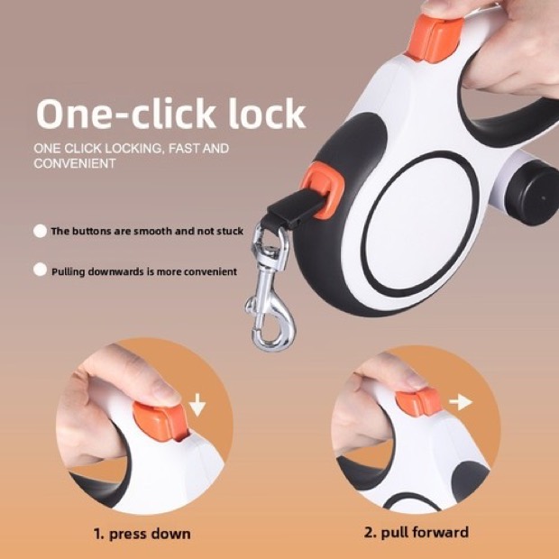 New Style Zhejiang ABS Material Retractable Anti-Burst Dog Leash for Medium- to Large-Sized Dogs — Pet Leash wholesale from Zootail