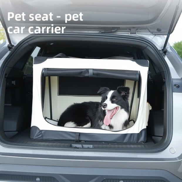 Foldable Portable Car Pet Crate for Large Dogs Multi-Functional Carrier & Bed for Cats & Dogs. — Other Products wholesale from Zootail