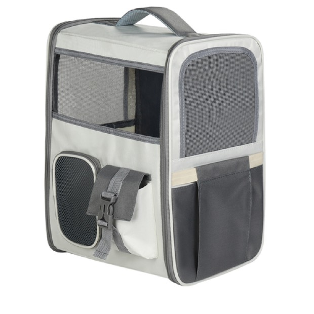 New Luxury Solid Oxford Fashion Zipper Eco-Friendly Pet Backpack for Cats Dogs & Rabbits-Outdoor Travel Carria — Pet Gadgets wholesale from Zootail