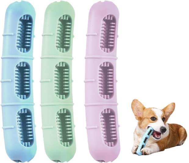 Fashion Dental Chew Toy Bristles for Teeth Cleaning Eco-Friendly Tough Interactive Dog Toys for Small Dogs Pup — Chew Toys wholesale from Zootail