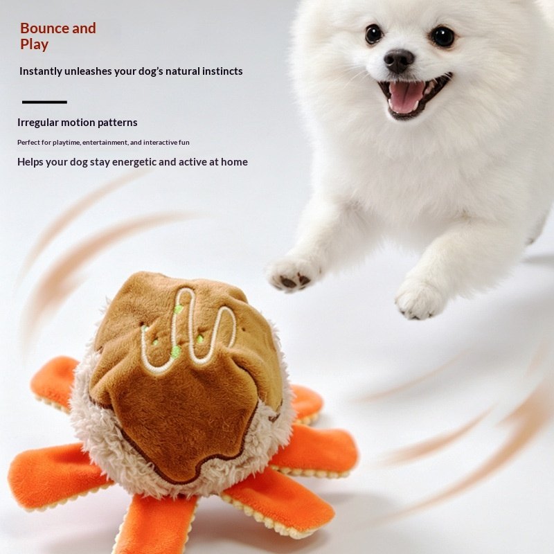 Cross-border Pet Toy Takoyaki-shaped Elastic Ball Hidden Food Dog Training TPR Chewable Squeaky Octopus Pattern — Other Products wholesale from Zootail